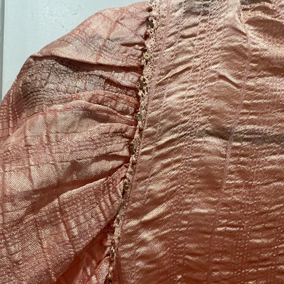 Ulla Johnson Silk Beaded Blouse - Picture 3 of 3